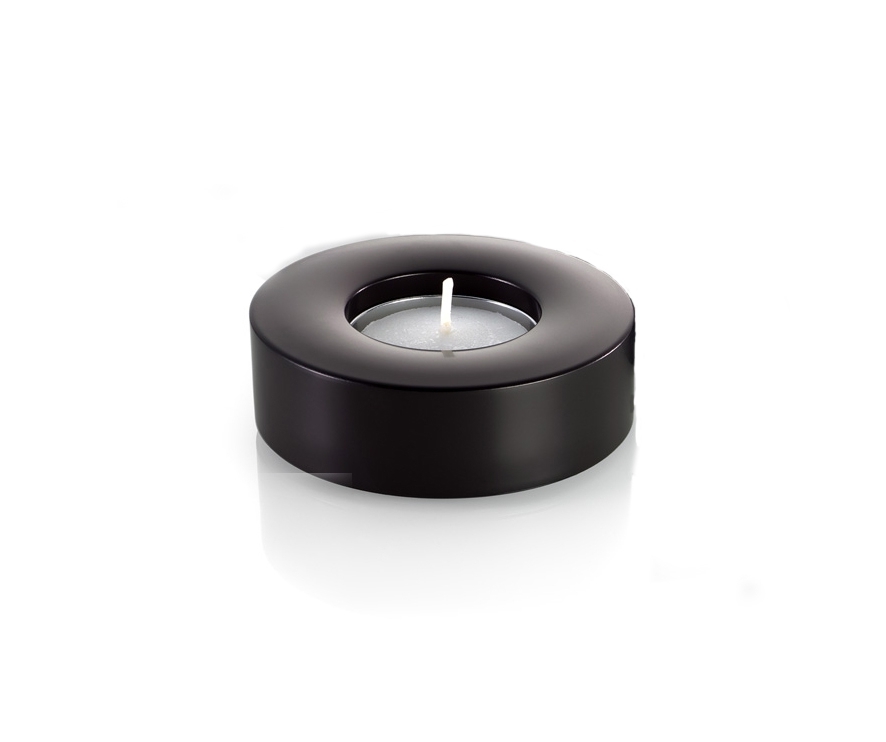 Candela black Teelichthalter in edlem Design