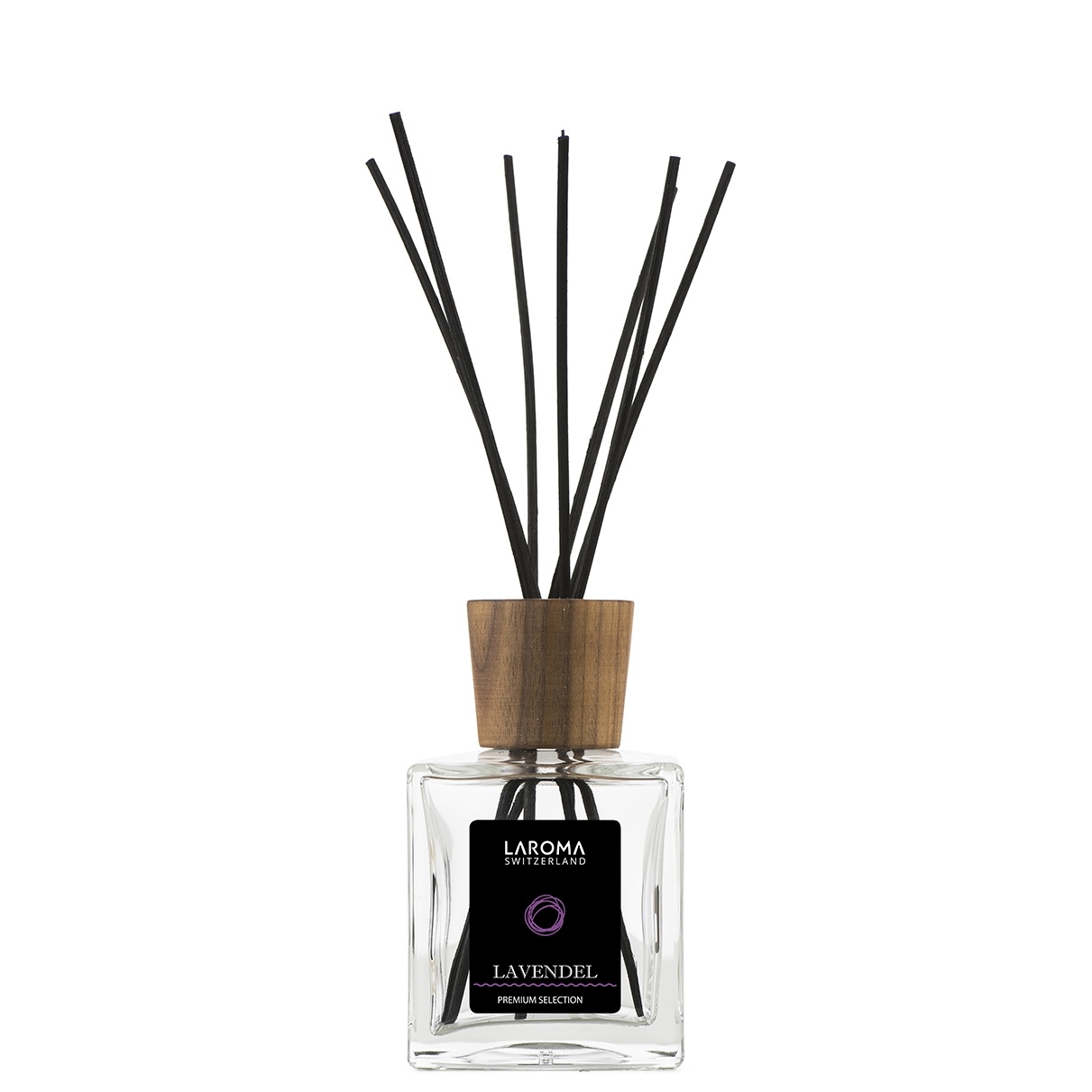 Lavendel Diffuser 250ml Swiss Nussholz-Aufsatz