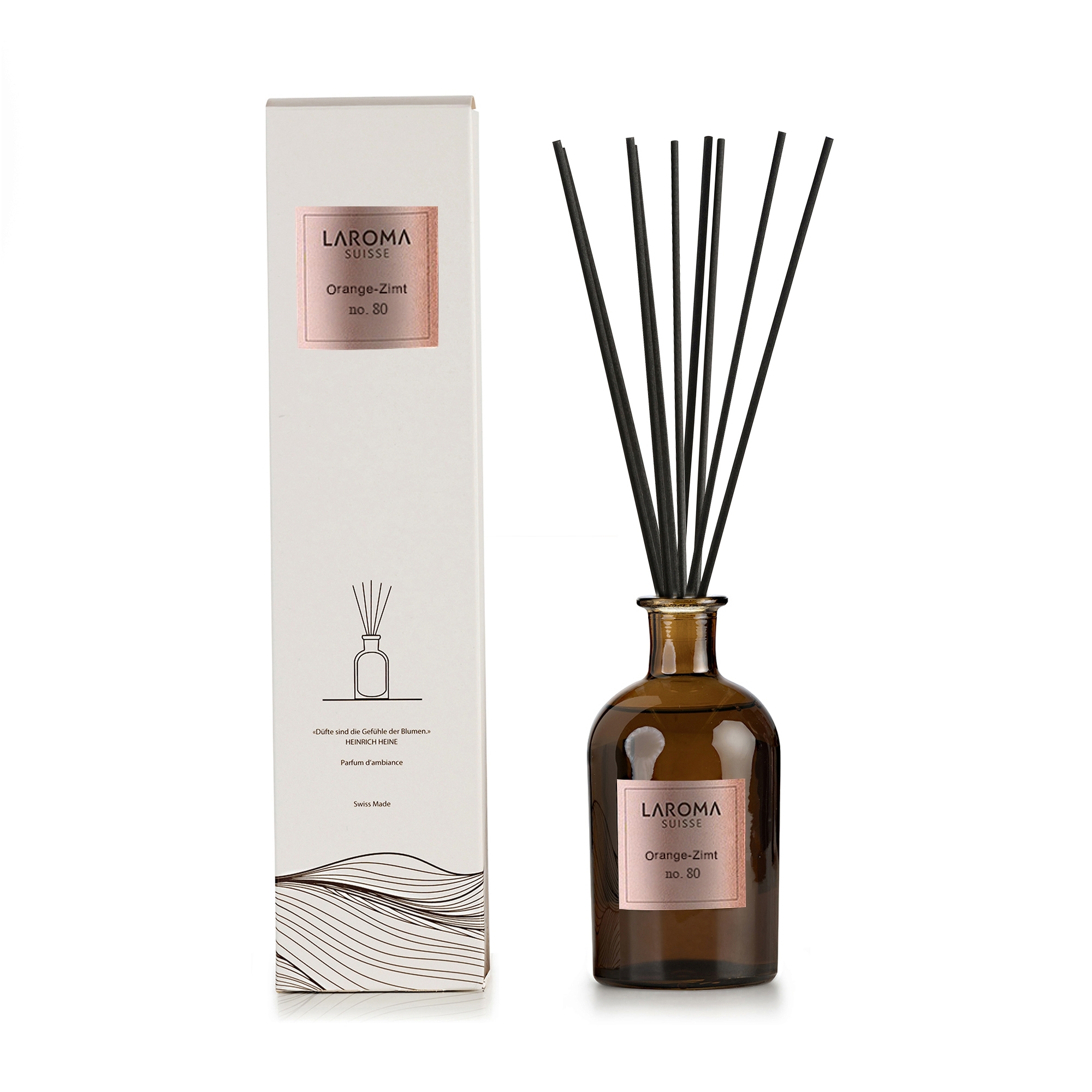 Orange Cinnamon Reed Diffuser 250ml Barrique Roségold