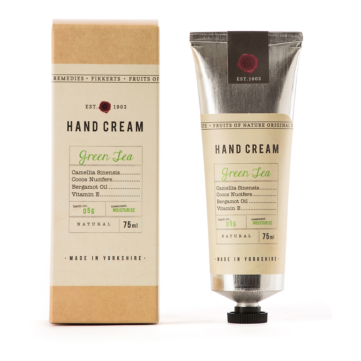 Grüntee Handcreme 75ml Fruits of Natur