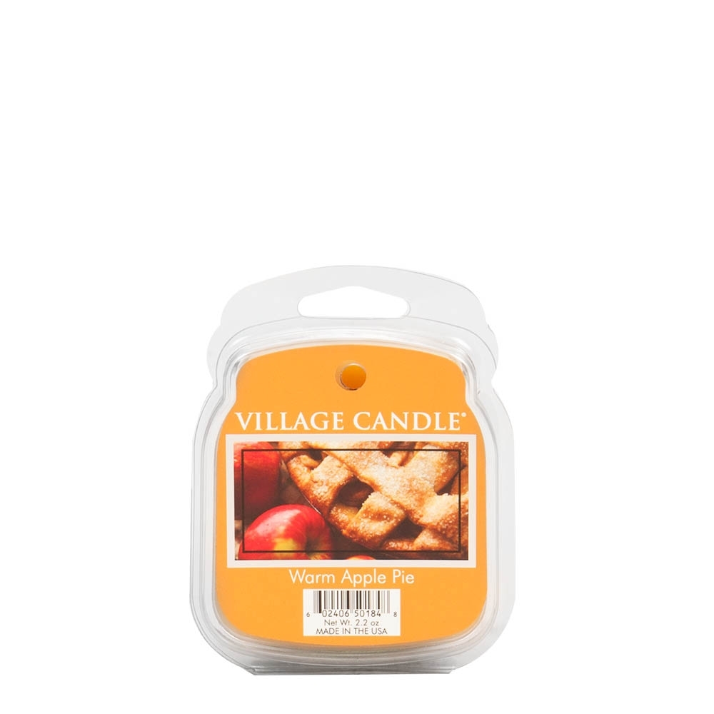 Warm Apple Pie Melts Village Candle