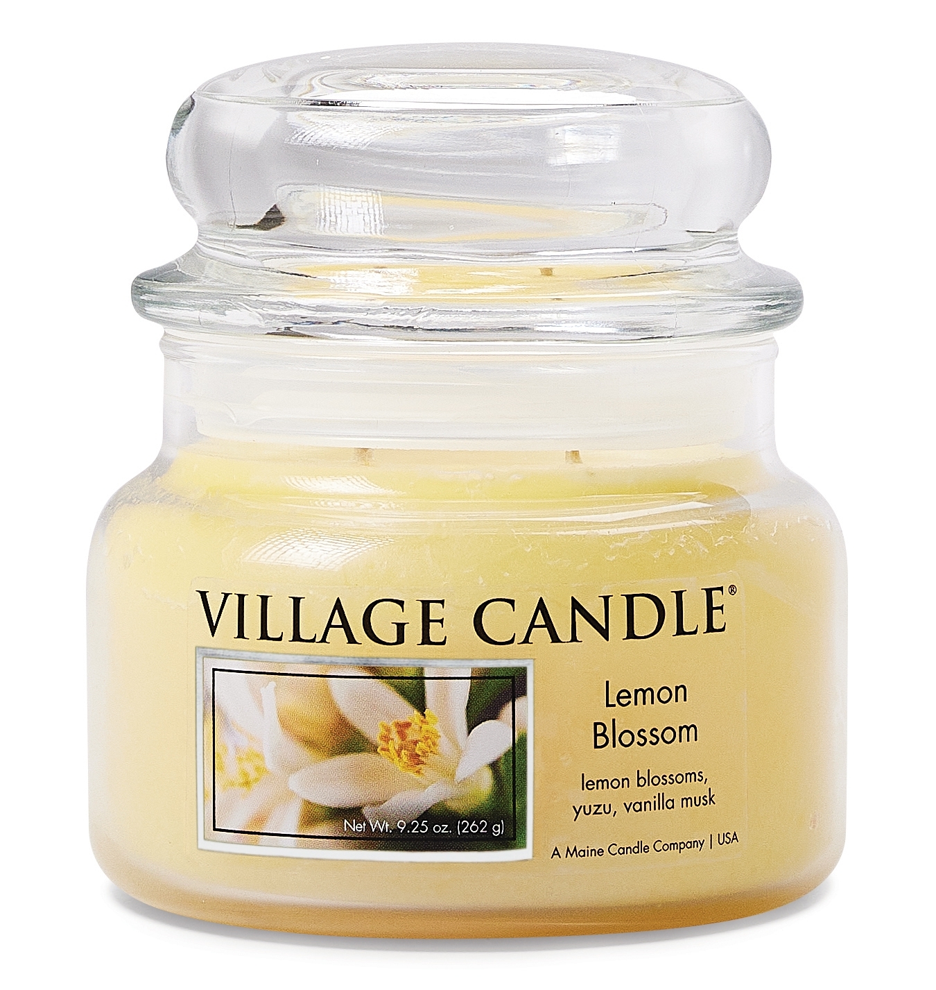 Lemon Blossom 11 oz (2-Docht) Village Kerze