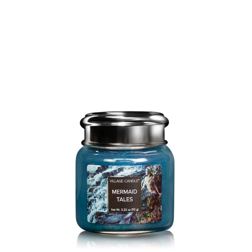 Mermaid Tales 3.75 oz Glas Village Candle