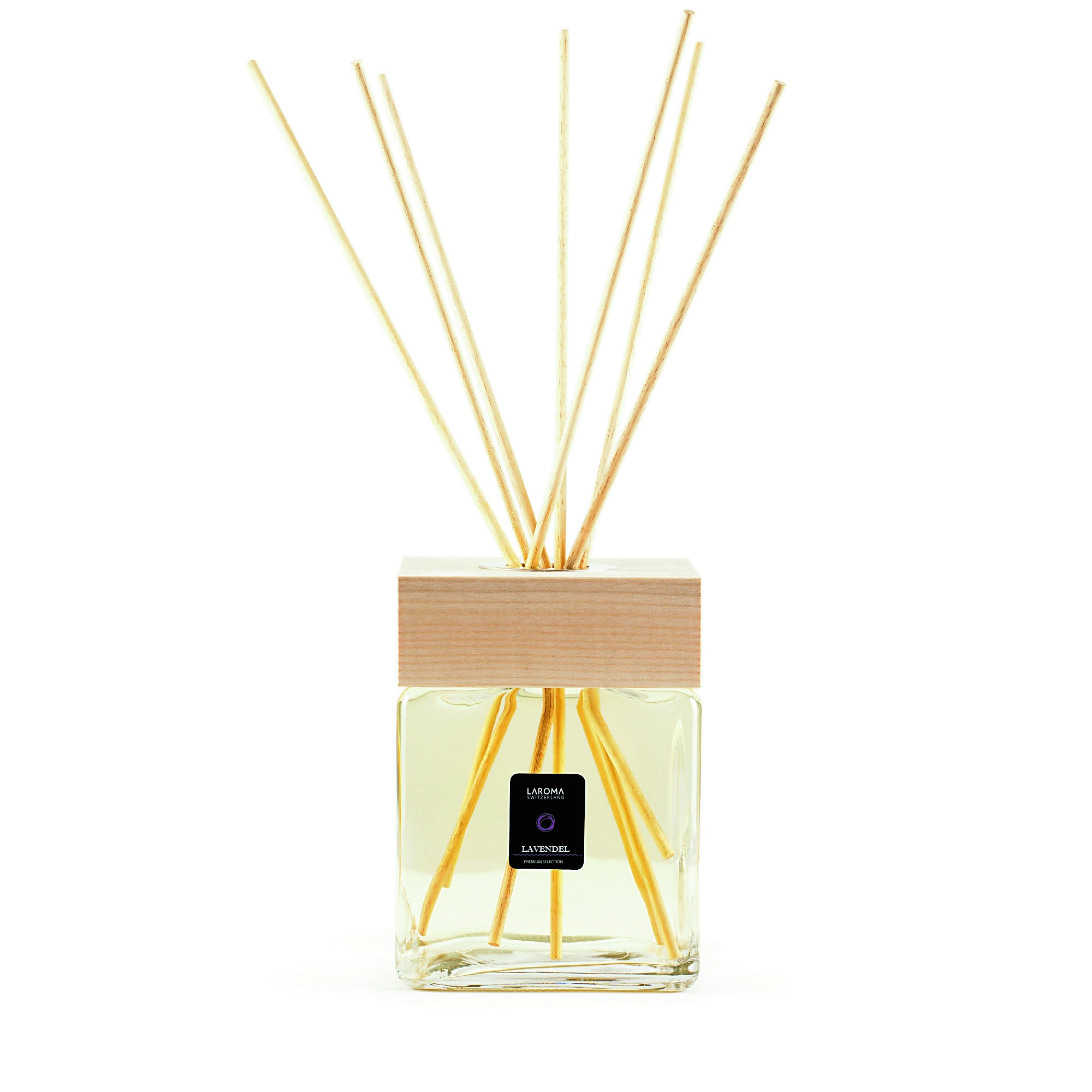 Diffuser Lavendel XXL eckig2500ml Holzaufsatz