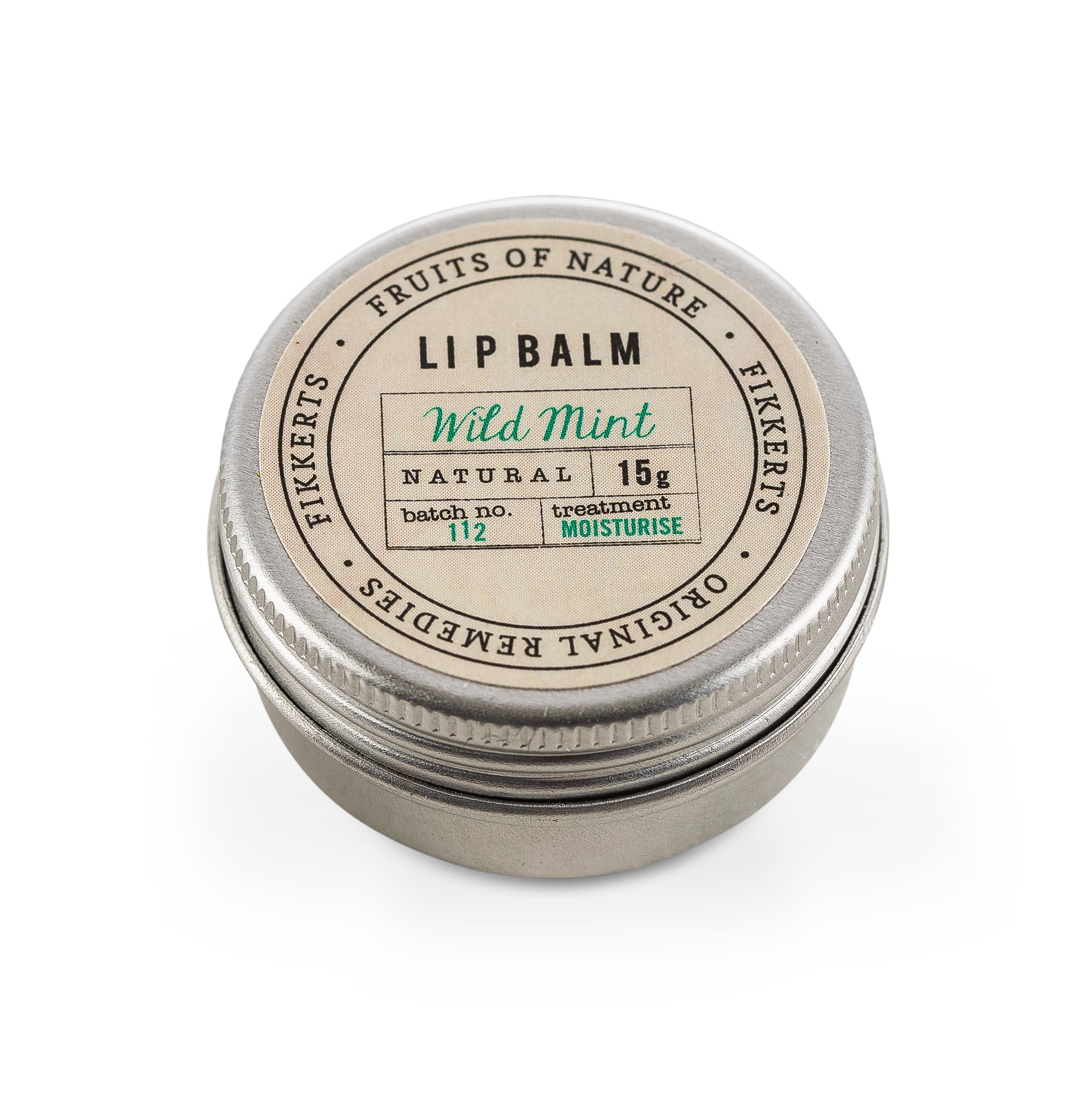 Wilde Minze Lippenbalsam 15ml Fruits of Nature