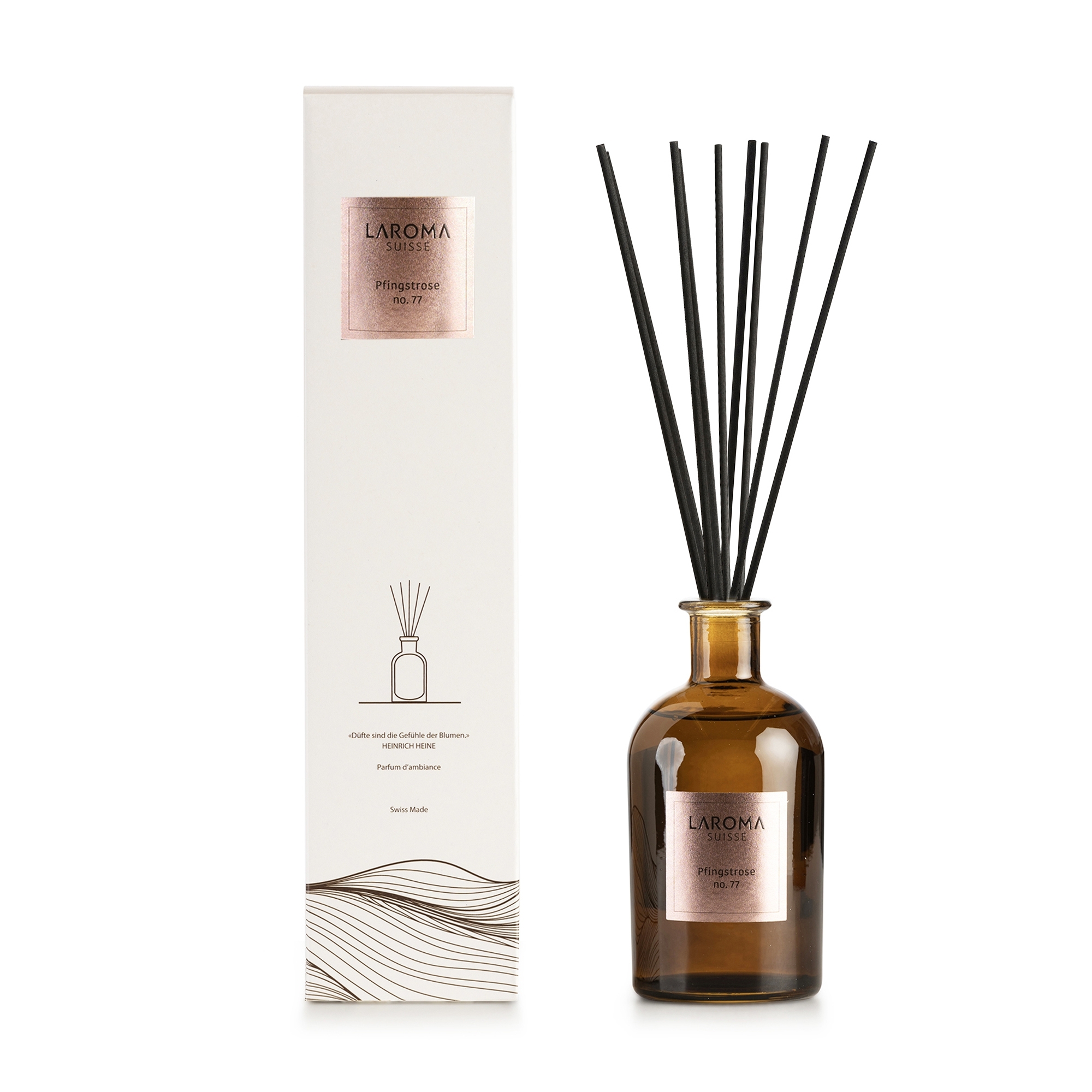 Pfingstrose Reed Diffuser 250ml Barrique Roségold