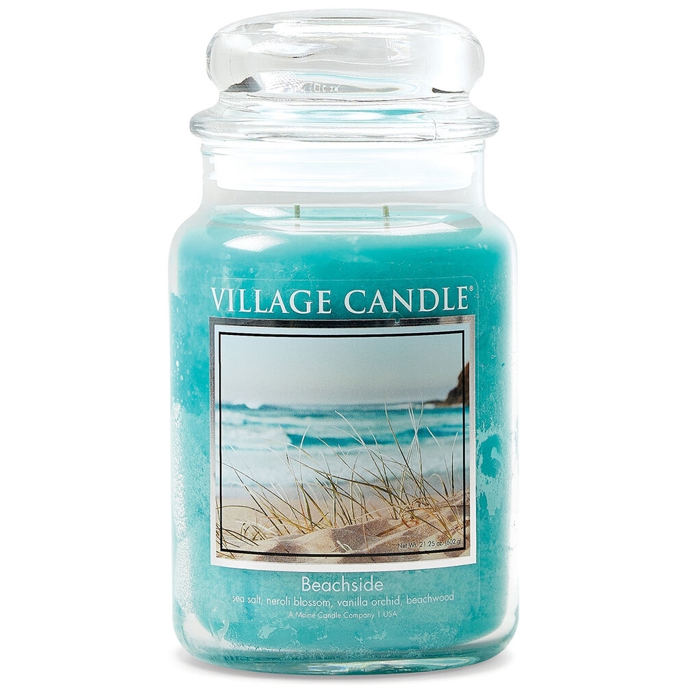 Beachside 26 oz Glas (2-Docht) Village Candle