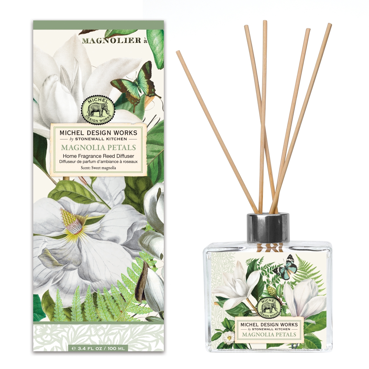 Magnolia Petals Diffusor 100ml Michel Design Works