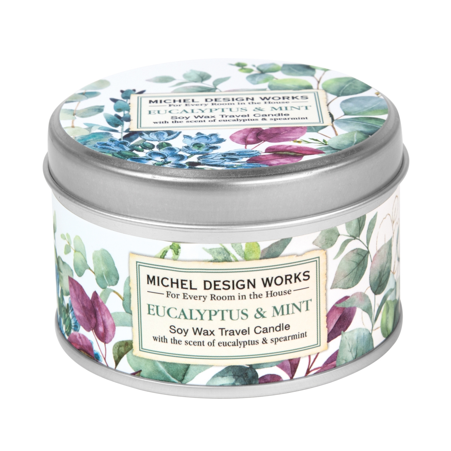 Eucalyptus&Mint Dosenkerze 4oz 113gr. Michel Design Works