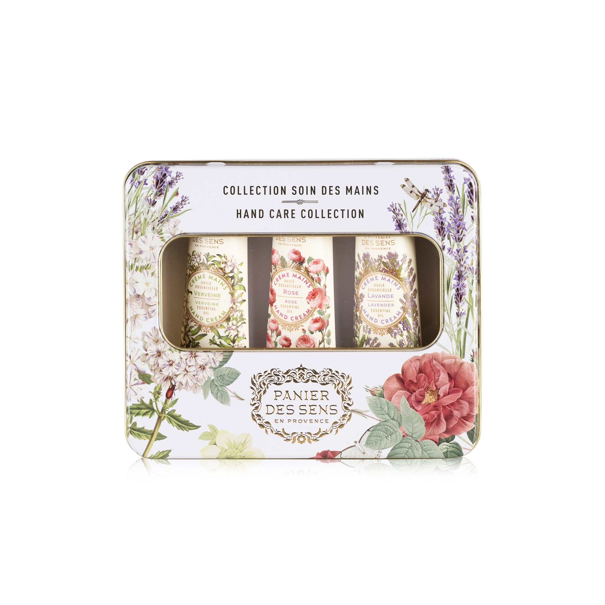 Handcreme-Set Lavendel, Rose, Zitronenverbene