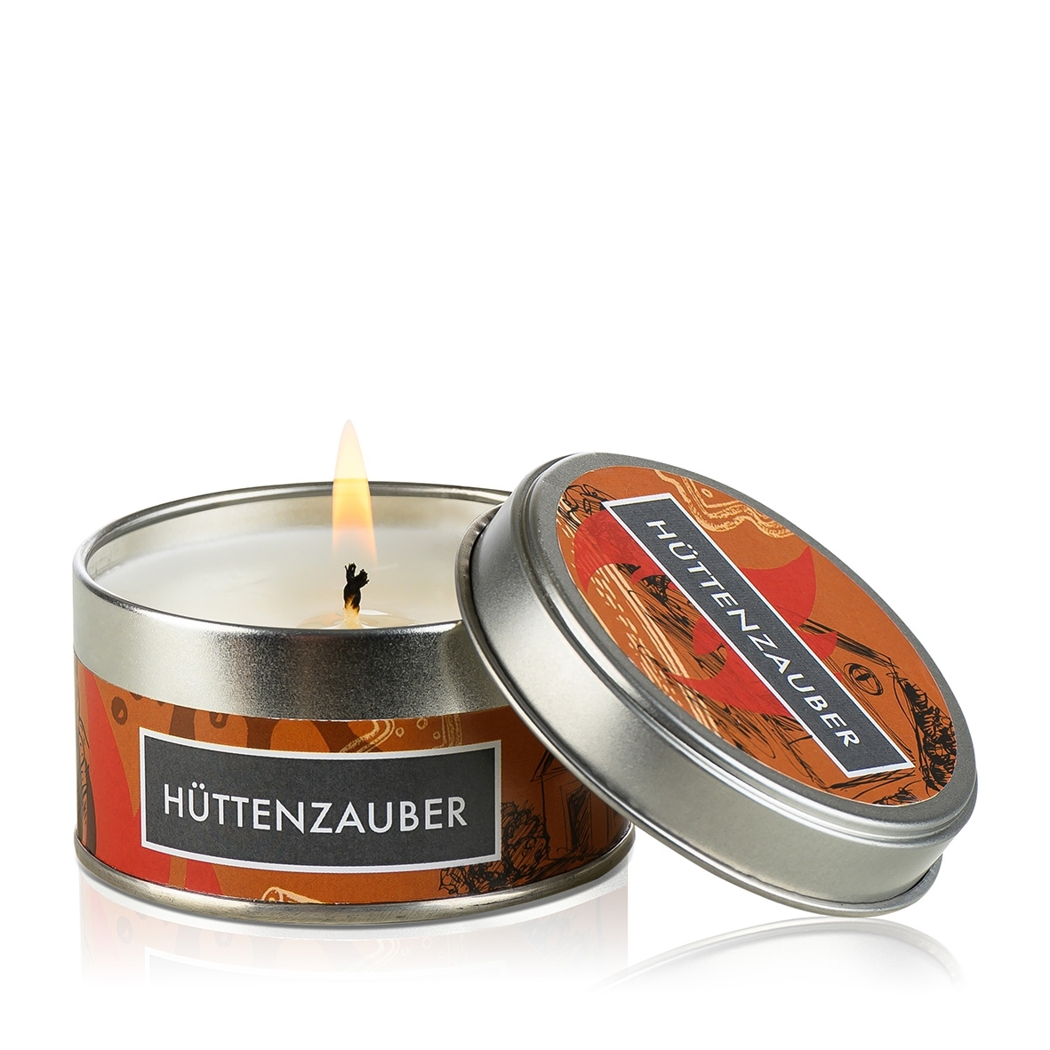 Hüttenzauber Duftkerze Swiss Edition 160g