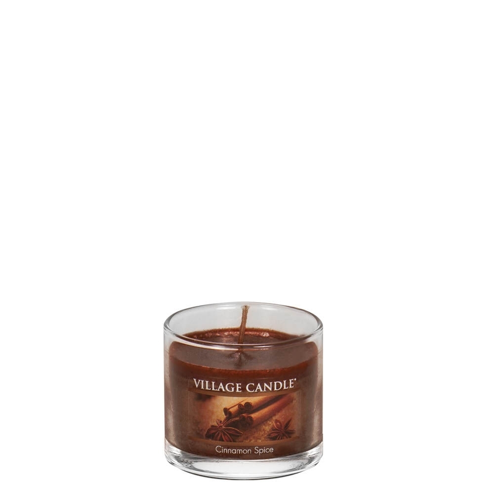 Cinnamon Spice Mini Village Candle