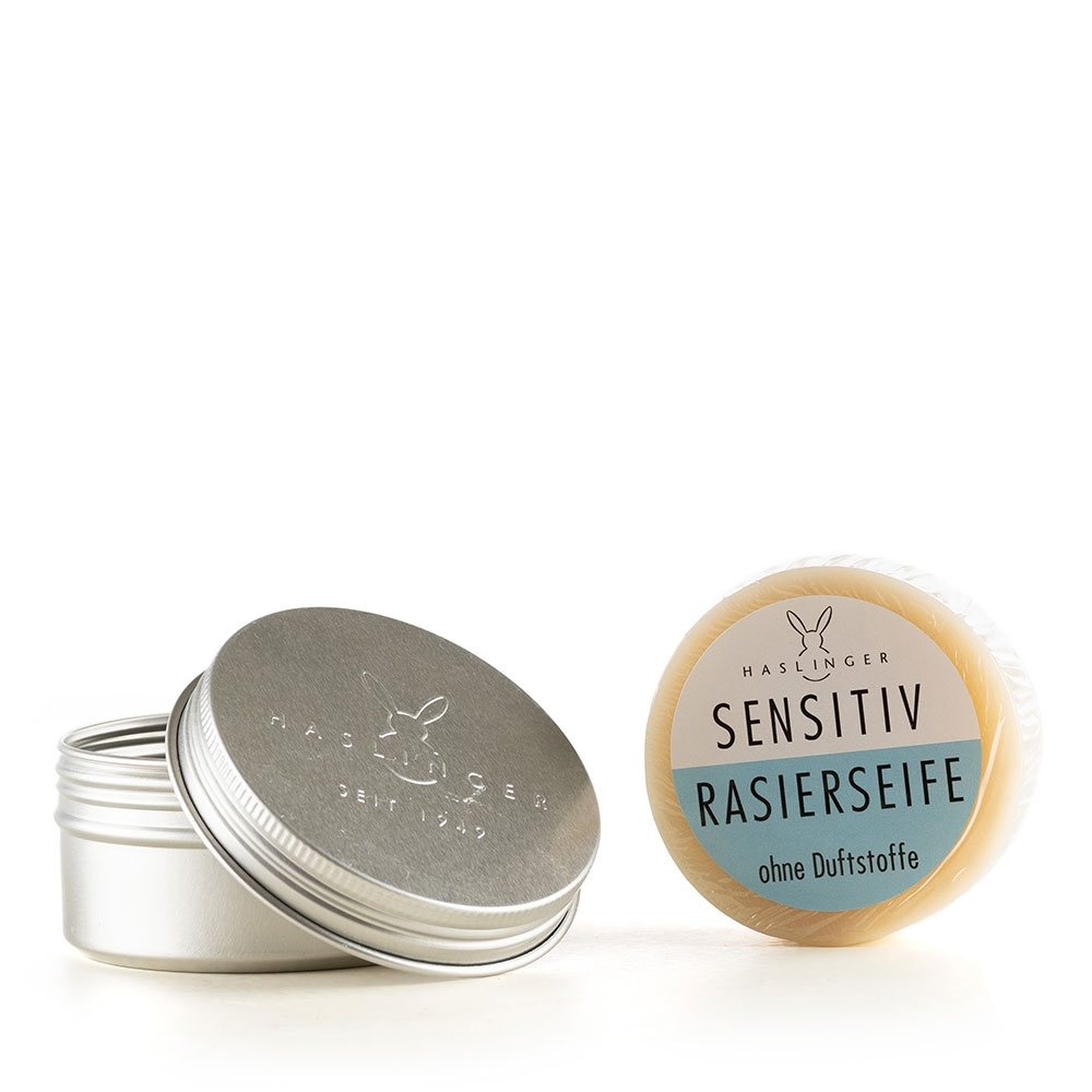 Sensitiv Rasierseife in Metalldose (60g)