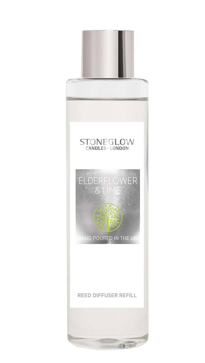 Elderflower & Lime Refill 200ml Stoneglow