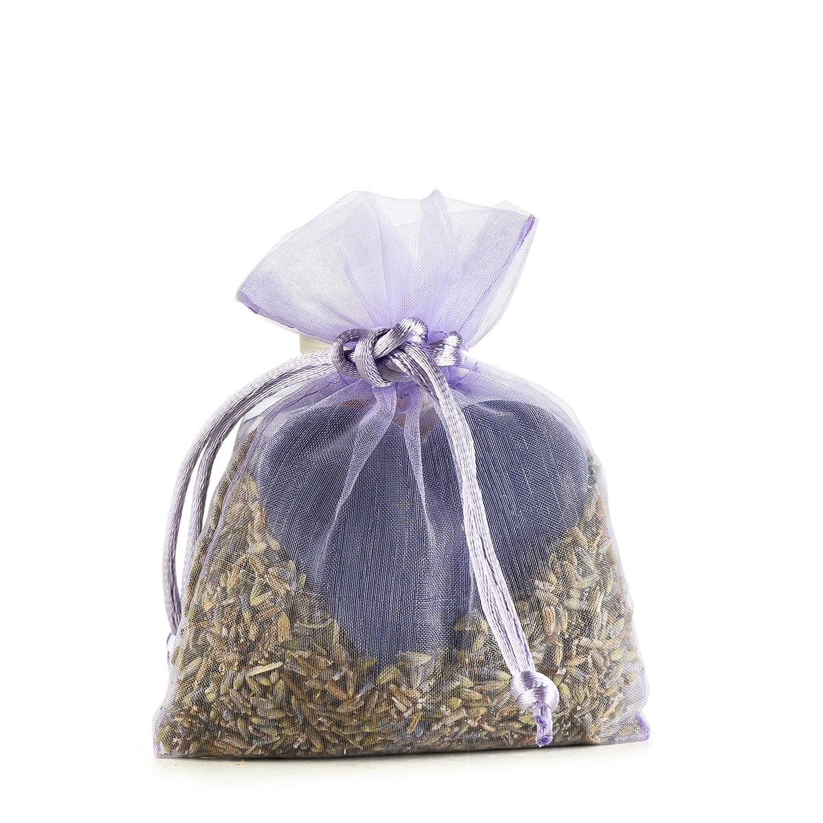 Lavendel Duftsack Herzseife mit Blüten (50g)