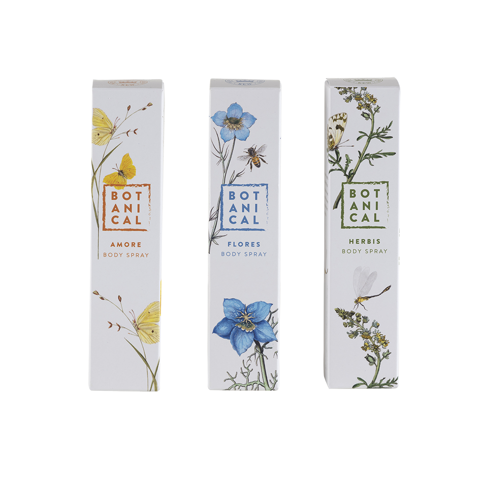 Botanical Bodyspray Set 6-Teilig 6x50ml