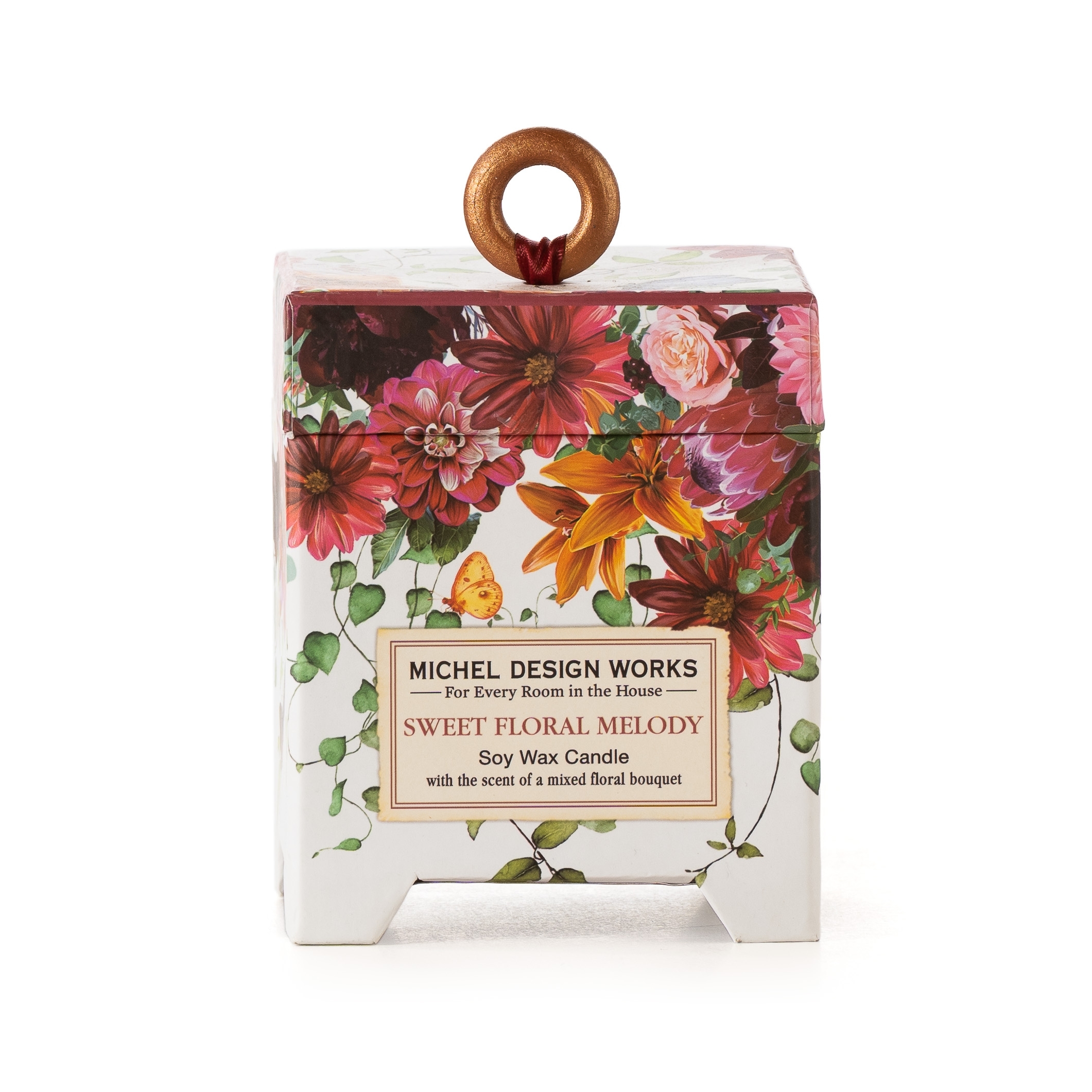 Sweet Floral Duftkerze Soja edel verpackt Michel Design Works