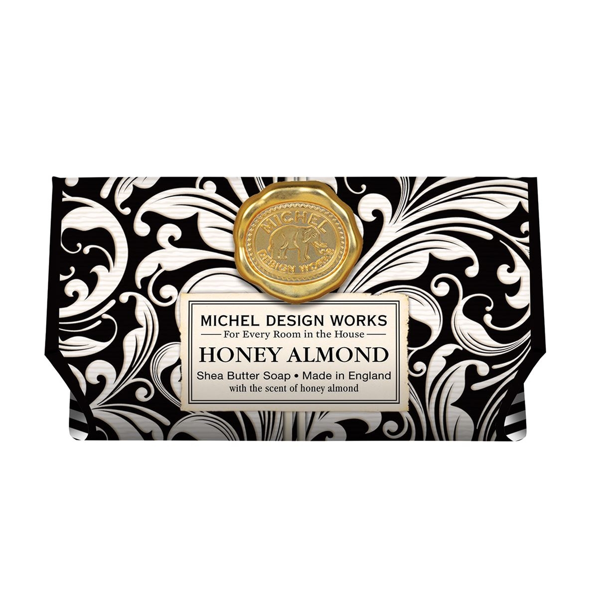 Honey Almond Seife verpackt extragross 246g Michel Design Works