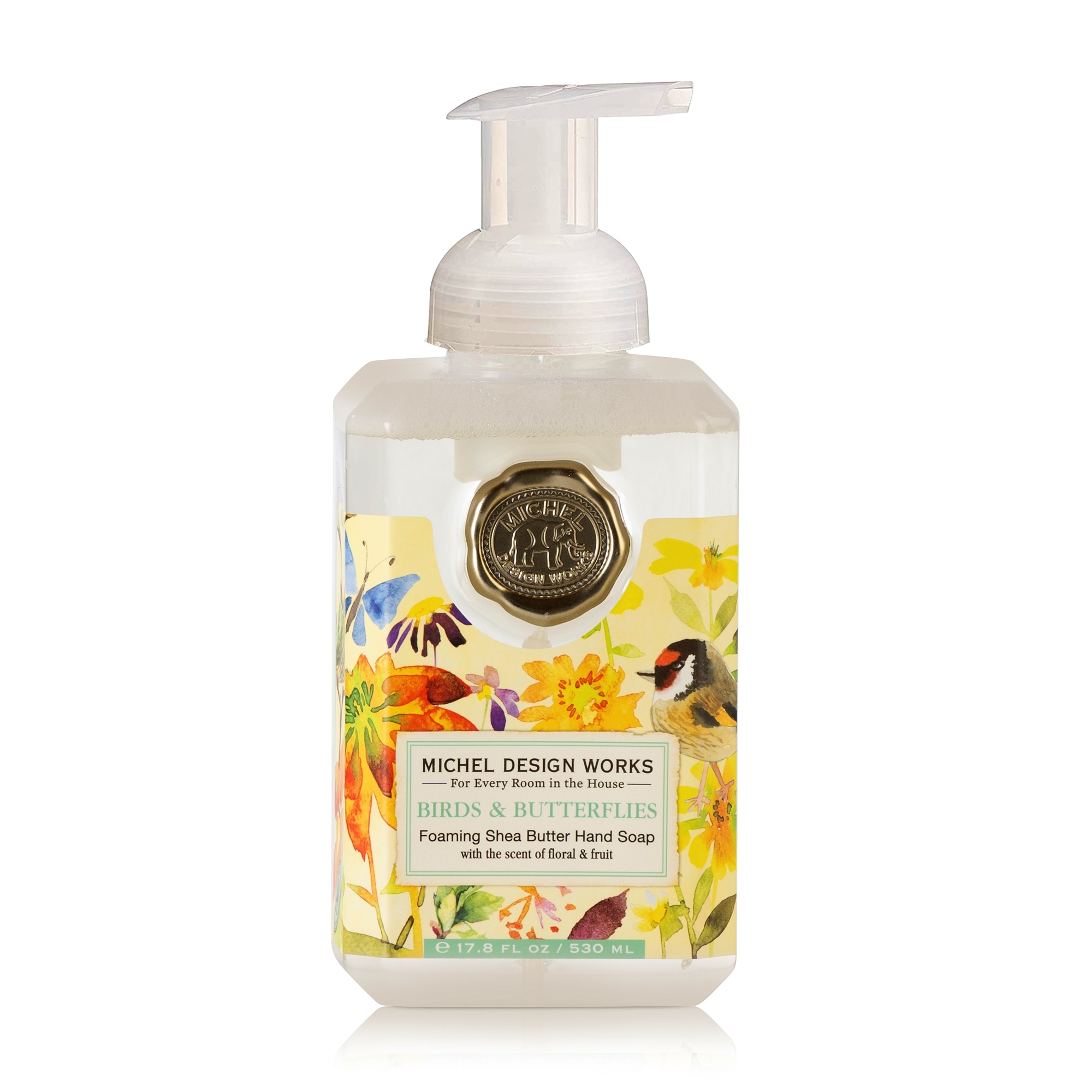 Birds&Butterflies Schaumseife 530ml Michel Design Works