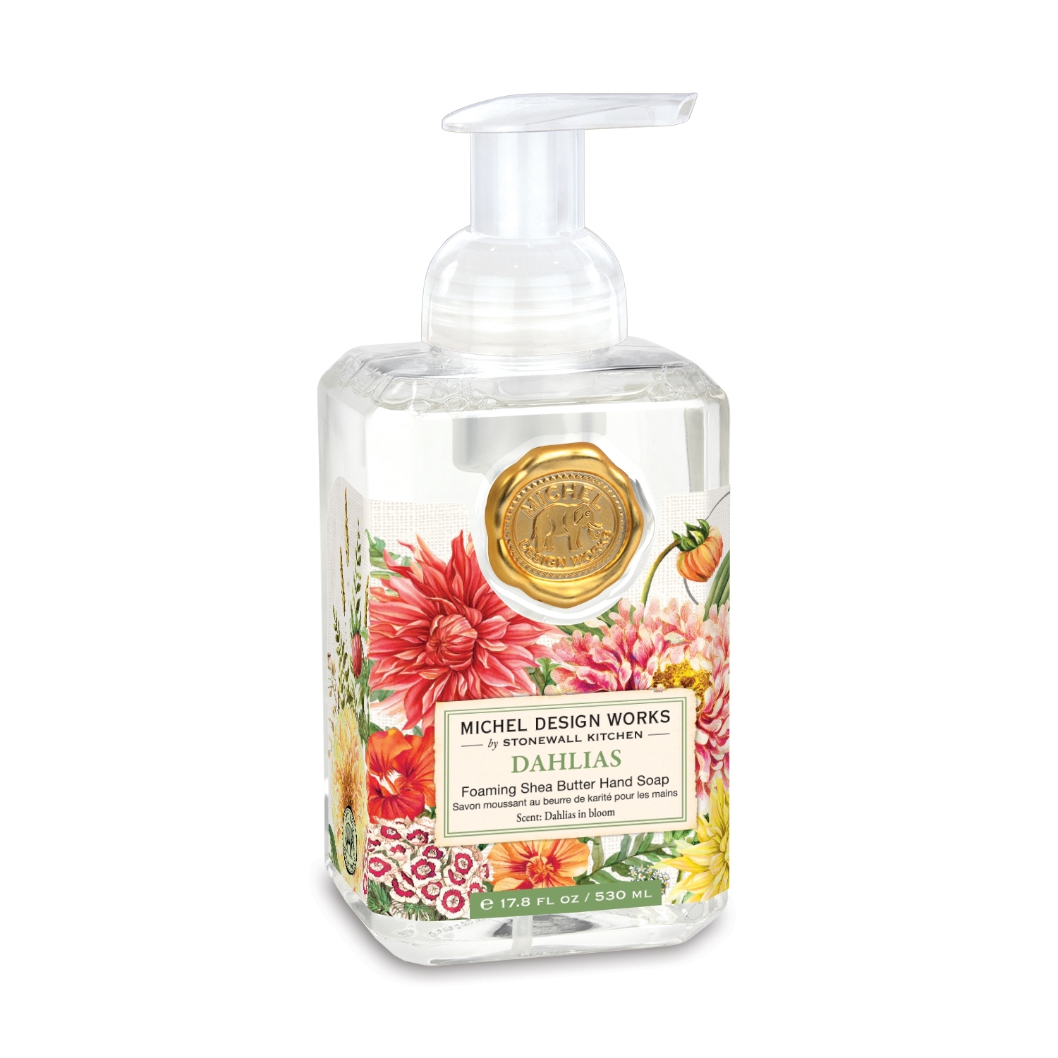 Dahlias Schaumseife 530ml Michel Design Works