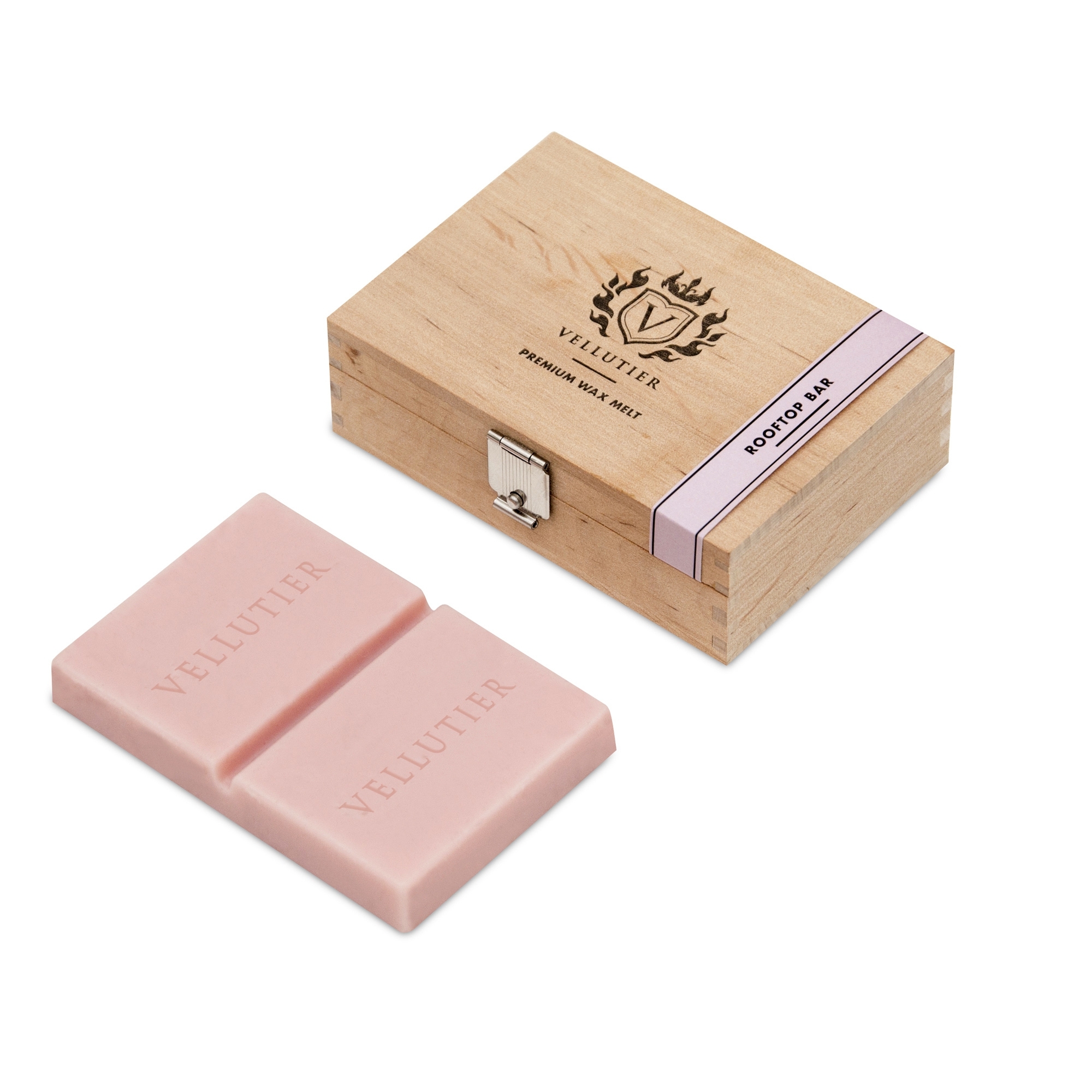 Rooftop Bar Exklusiver Wax Melt 50g Holzbox