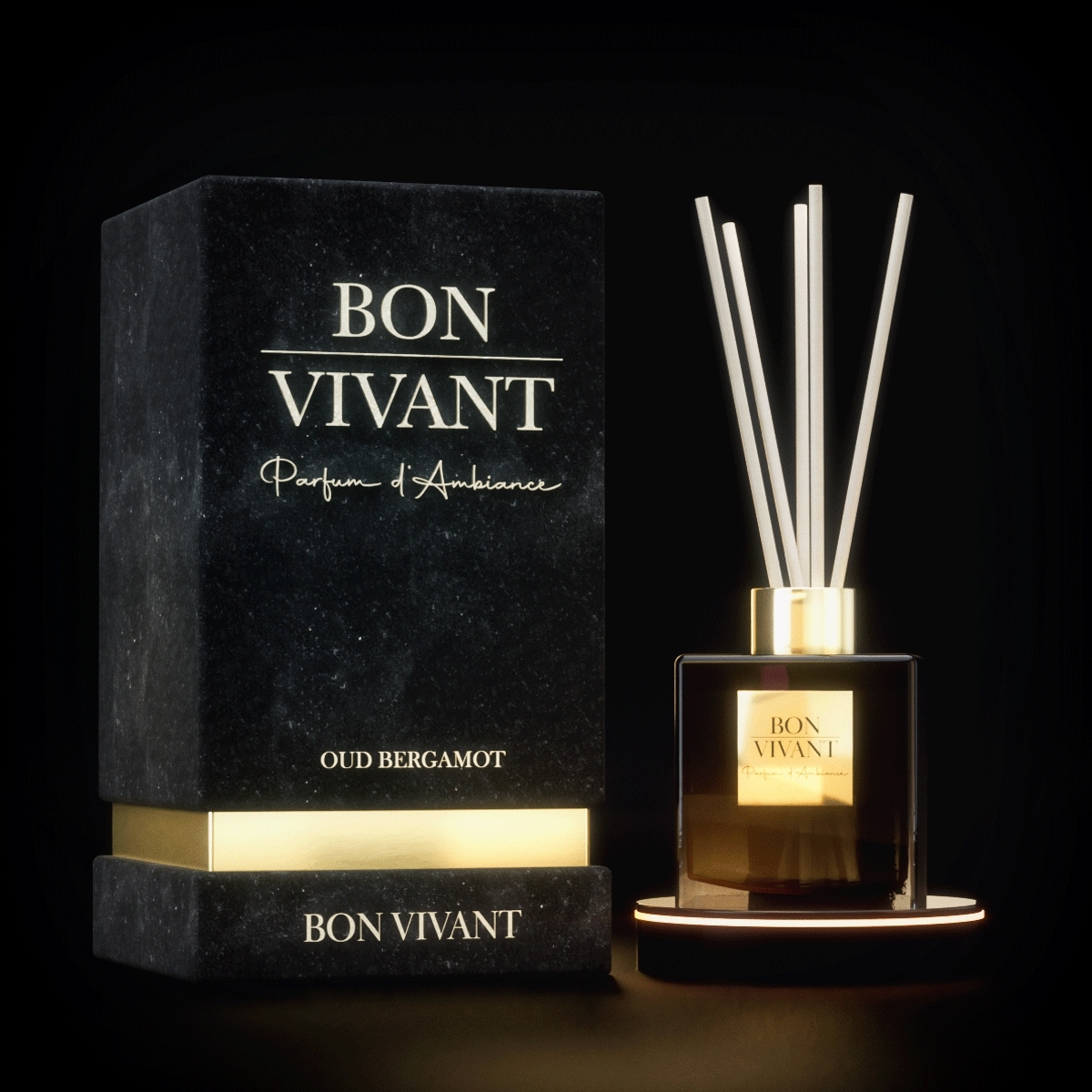 Oud Bergamot 200ml DiffuserBon Vivant SUISSE