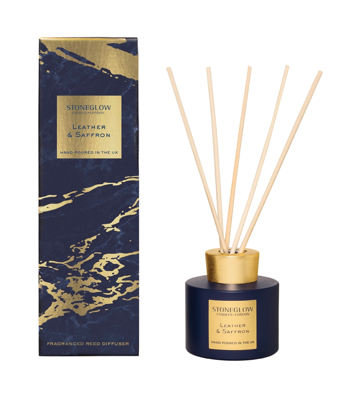 Luna Leather & Saffron Diffuser 120 ml