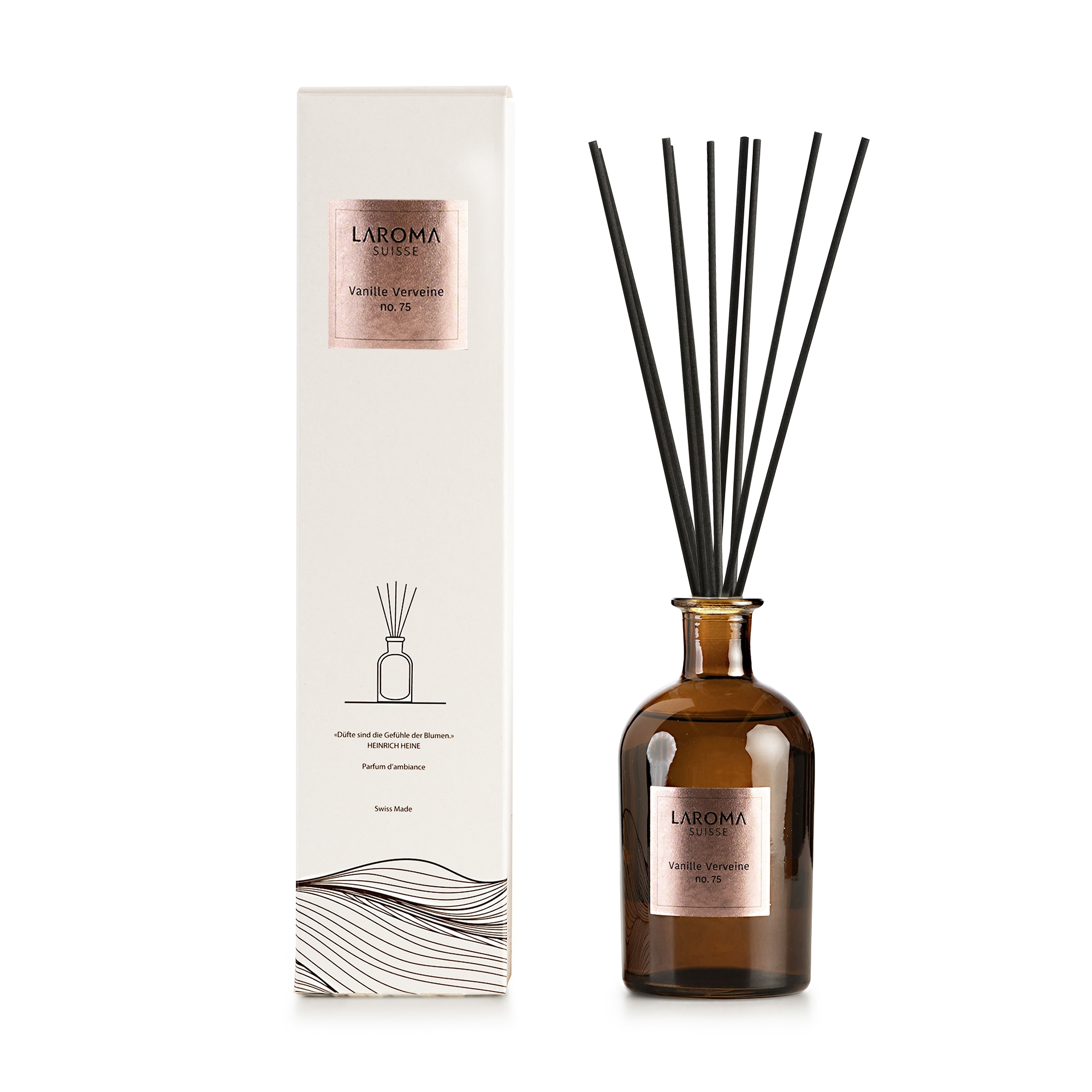 Vanille Verveine Reed Diffuser 250ml Barrique Roségold