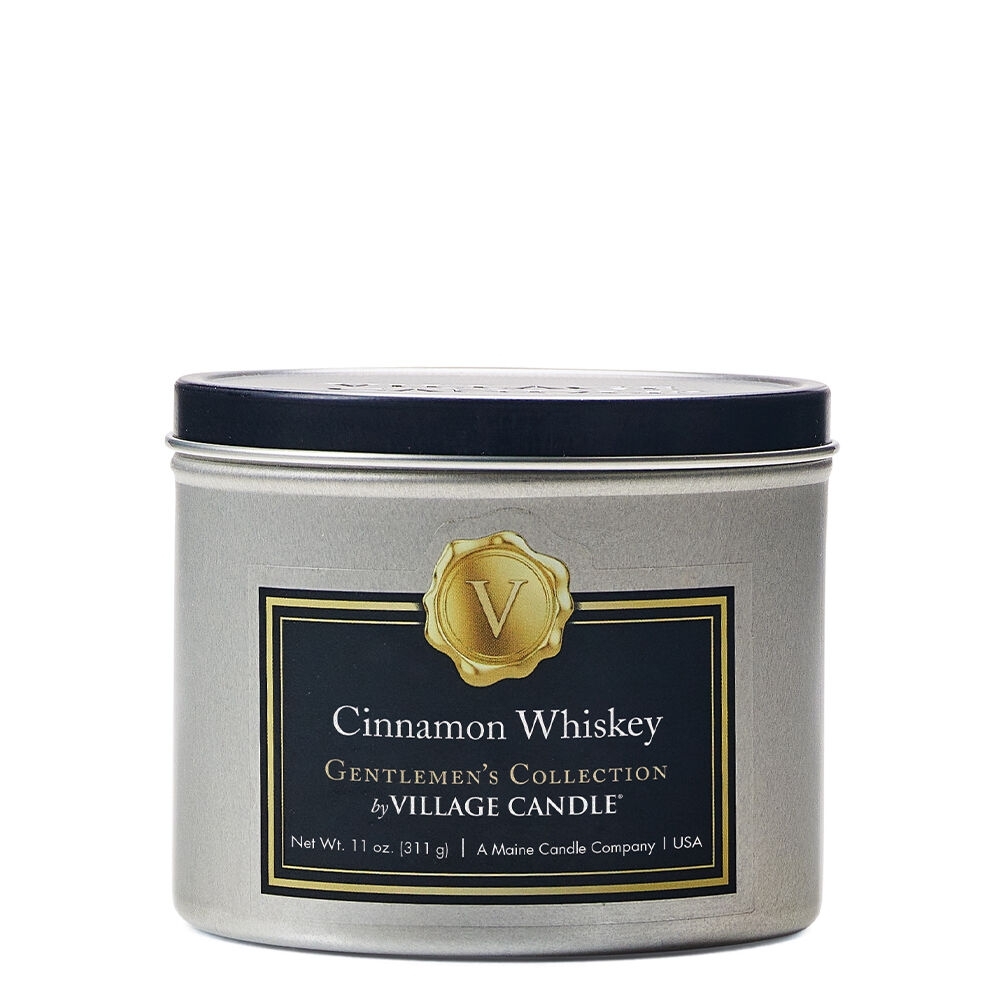 Cinnamon & Whiskey Dosenkerze Village Candle