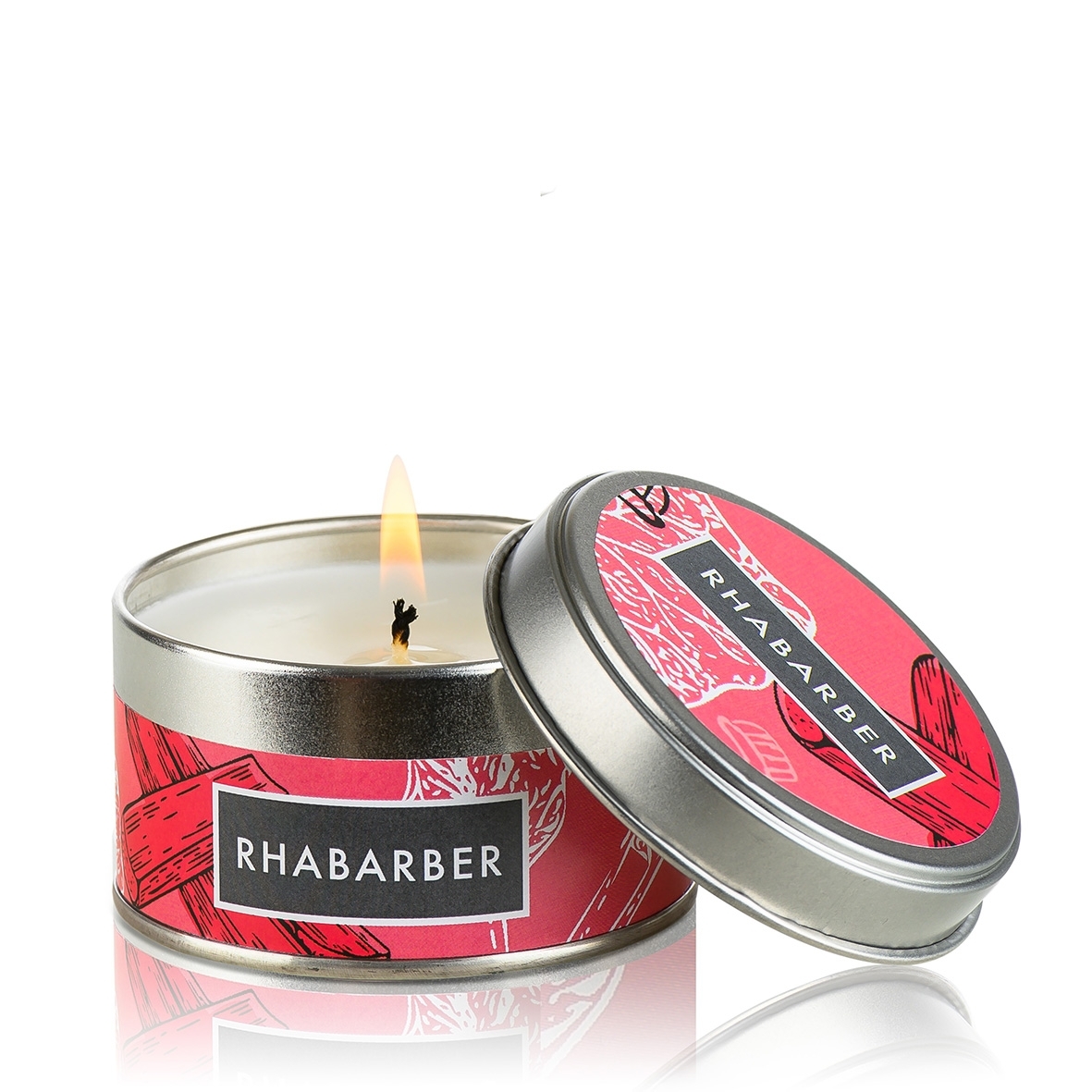 Rhabarber Duftkerze Swiss Edition 160g