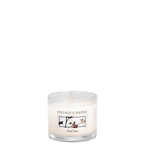 Pure Linen Mini Glas Village Candle