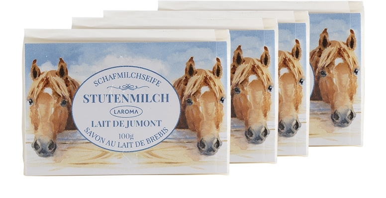 Stutenmilch 4er Set UL Natur-Schafmilchseifen