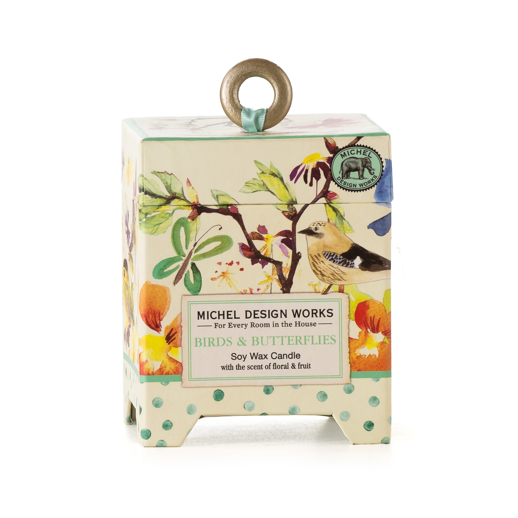 Birds&Butterflies Duftkerze Soja edel verpackt Michel Design Works