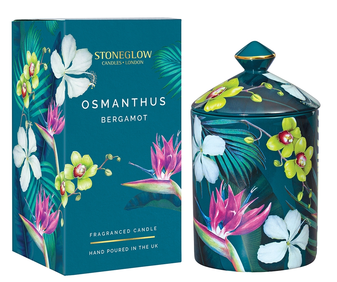 Urban Botanics - Osmanthus Bergamot Tumbler 300g Stoneglow