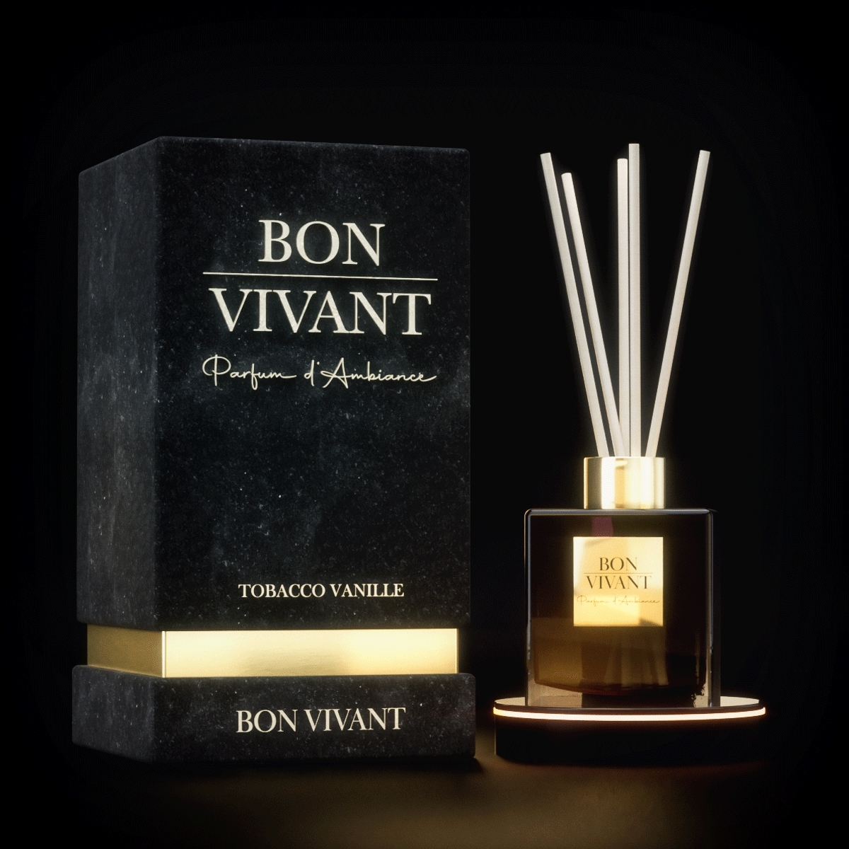 Tobacco Vanille 200ml Diffuser Bon Vivant SUISSE