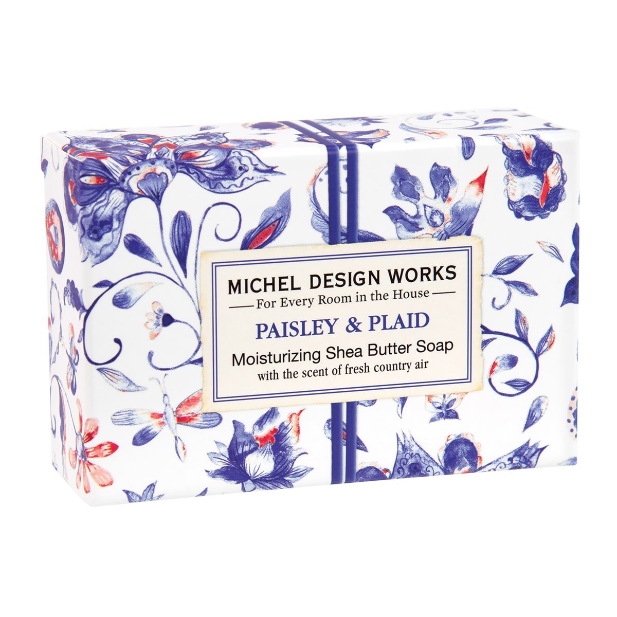 Paisley&Plaid Seife verpackt 127g Michel Design Works