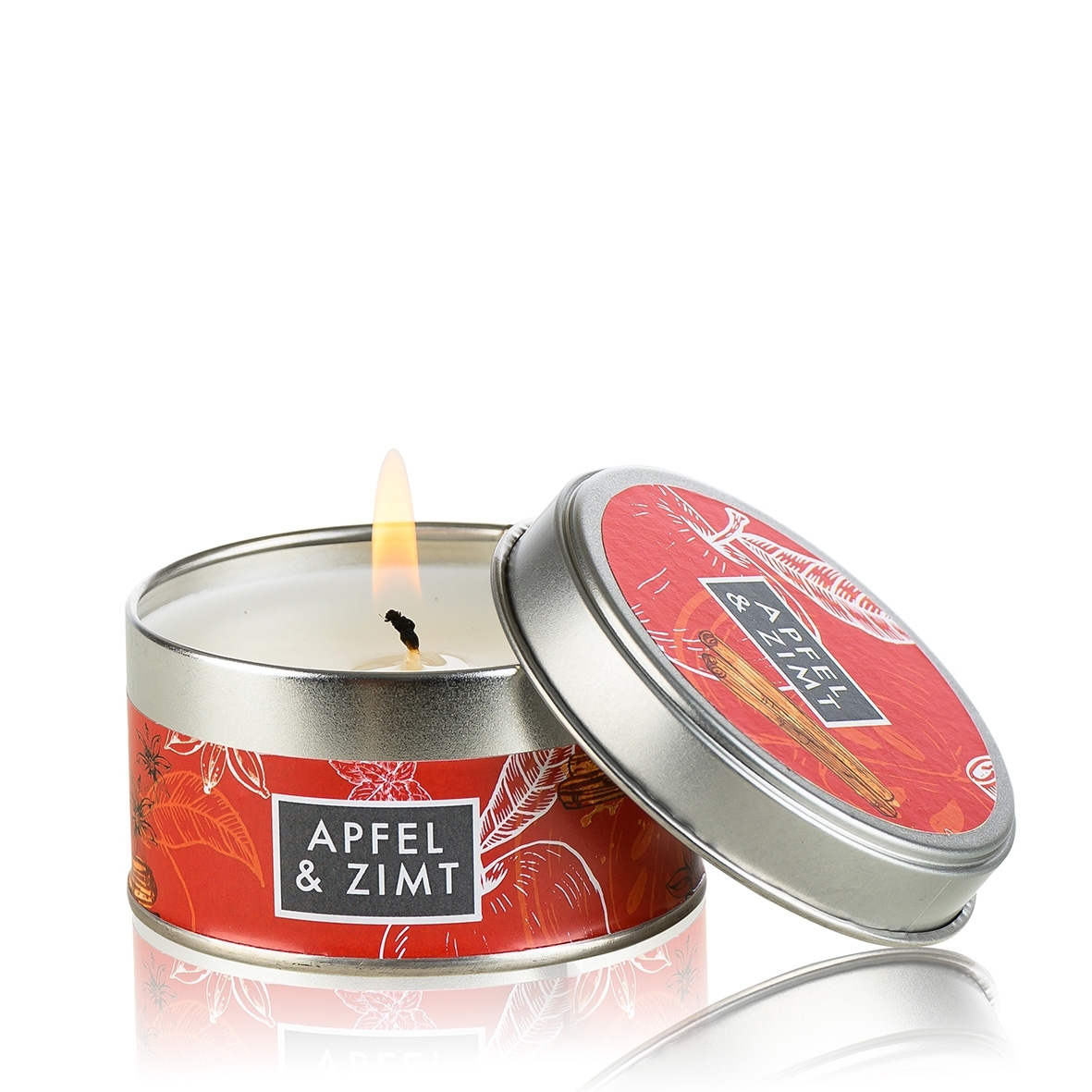 Apfel & Zimt Duftkerze Swiss Edition 160g