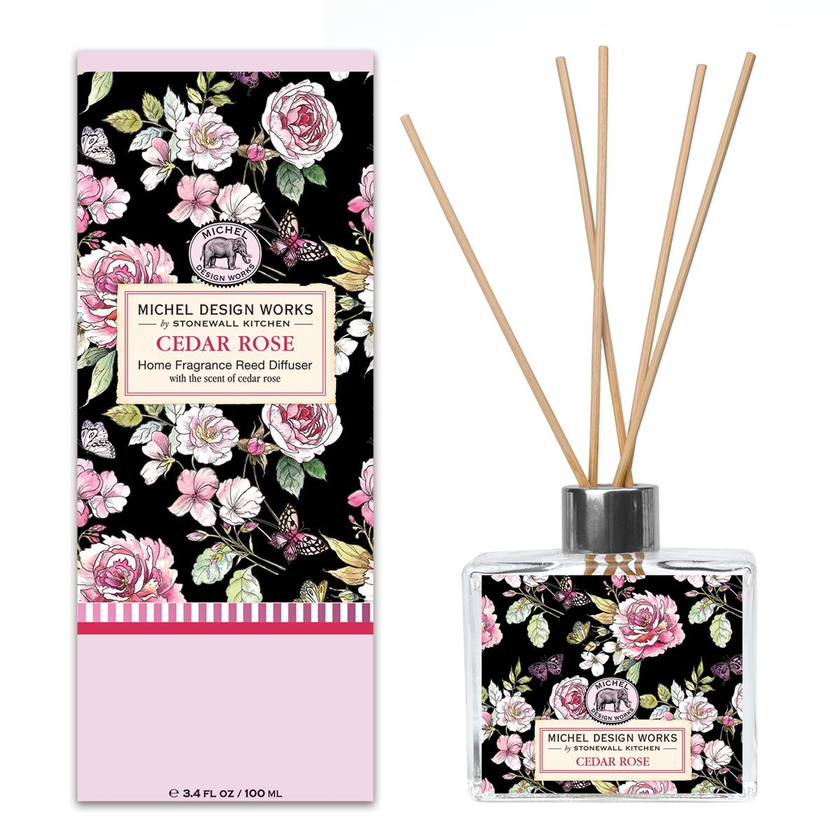 Cedar Rose Diffusor 100ml Michel Design Works