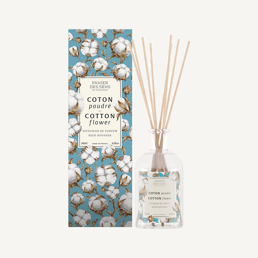 Cotton Baumwollblüte Diffuser 245ml Panier des Sens