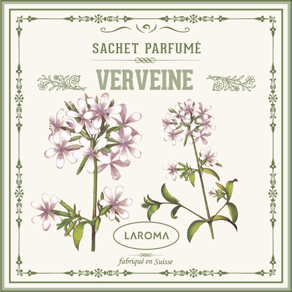 Verveine Duftsachet Suisse LAROMA SUISSE 12x12cm