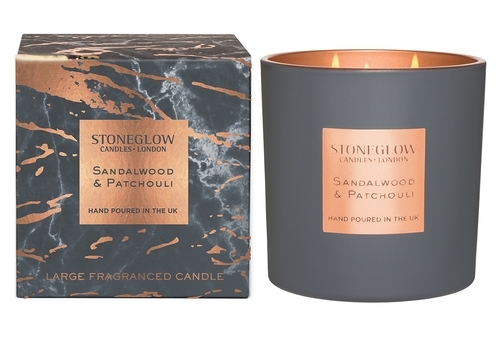 Luna Sandalwood & Patchouli Large Candle Duftkerze