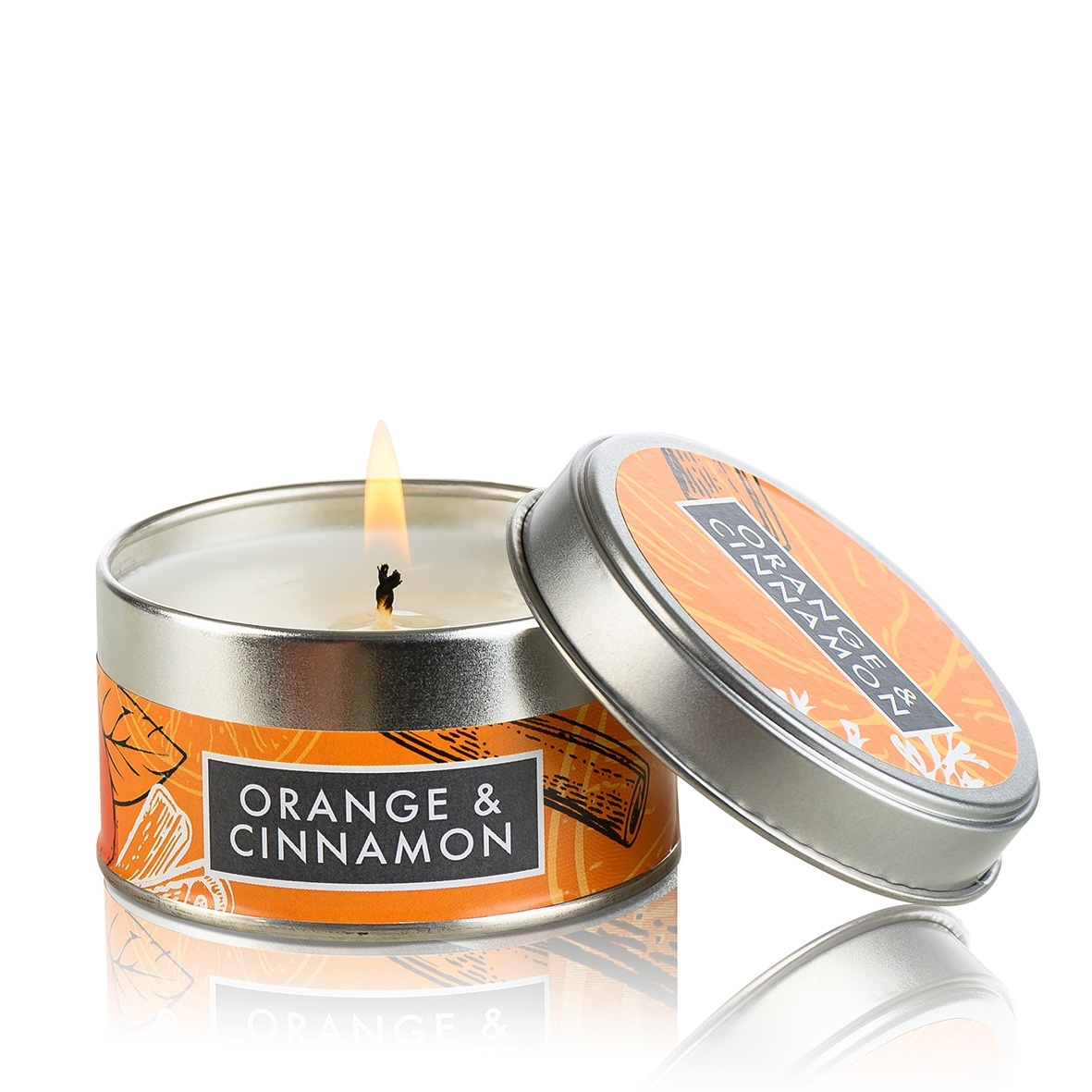 Orange & Cinnamon Duftkerze Swiss Edition 160g