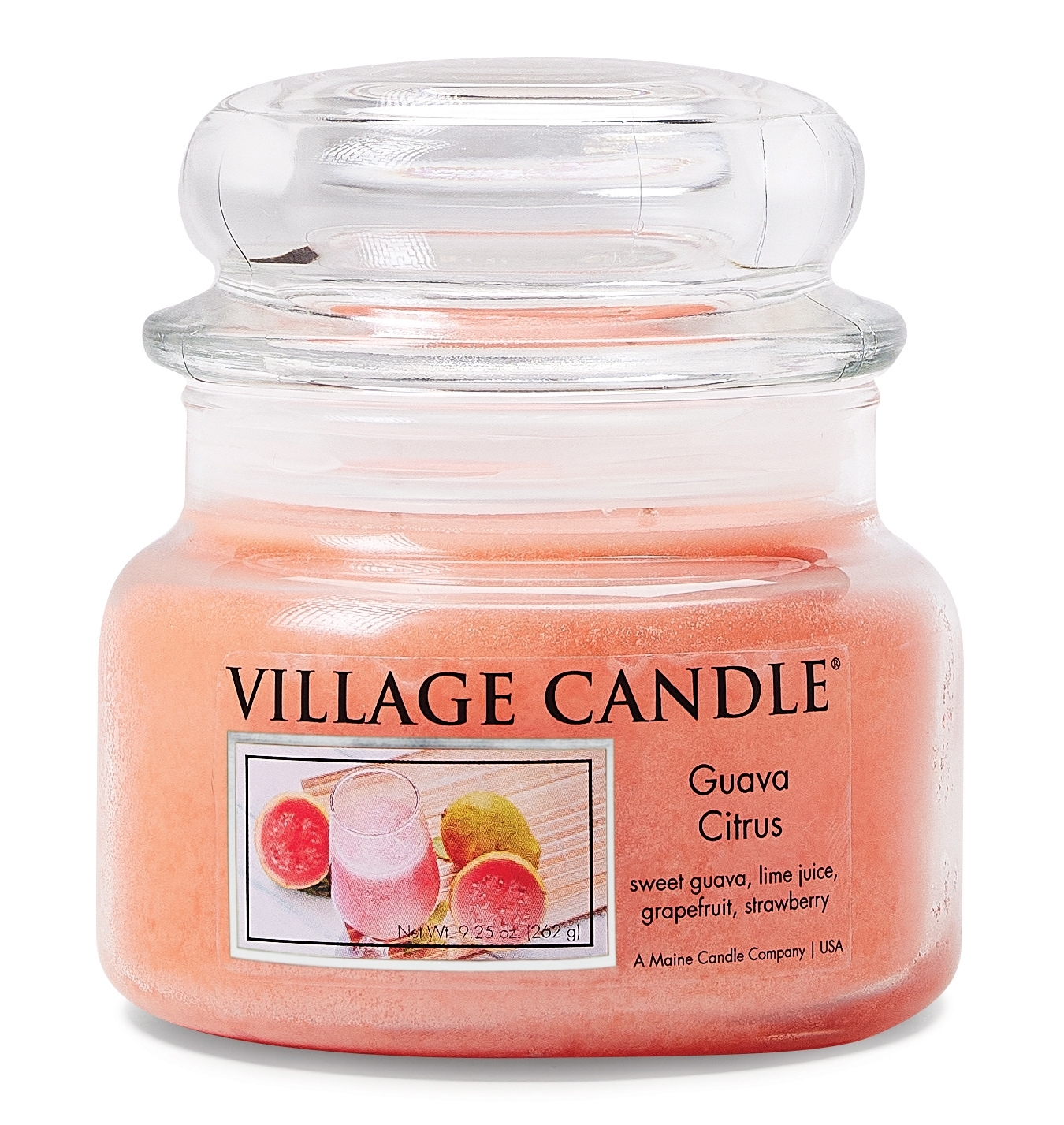 Guava Citrus 11 oz Village Candle