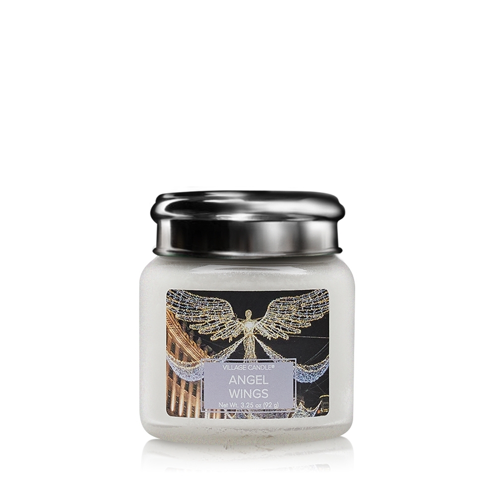 Angel Wings 3.75 oz Glas Village Candle