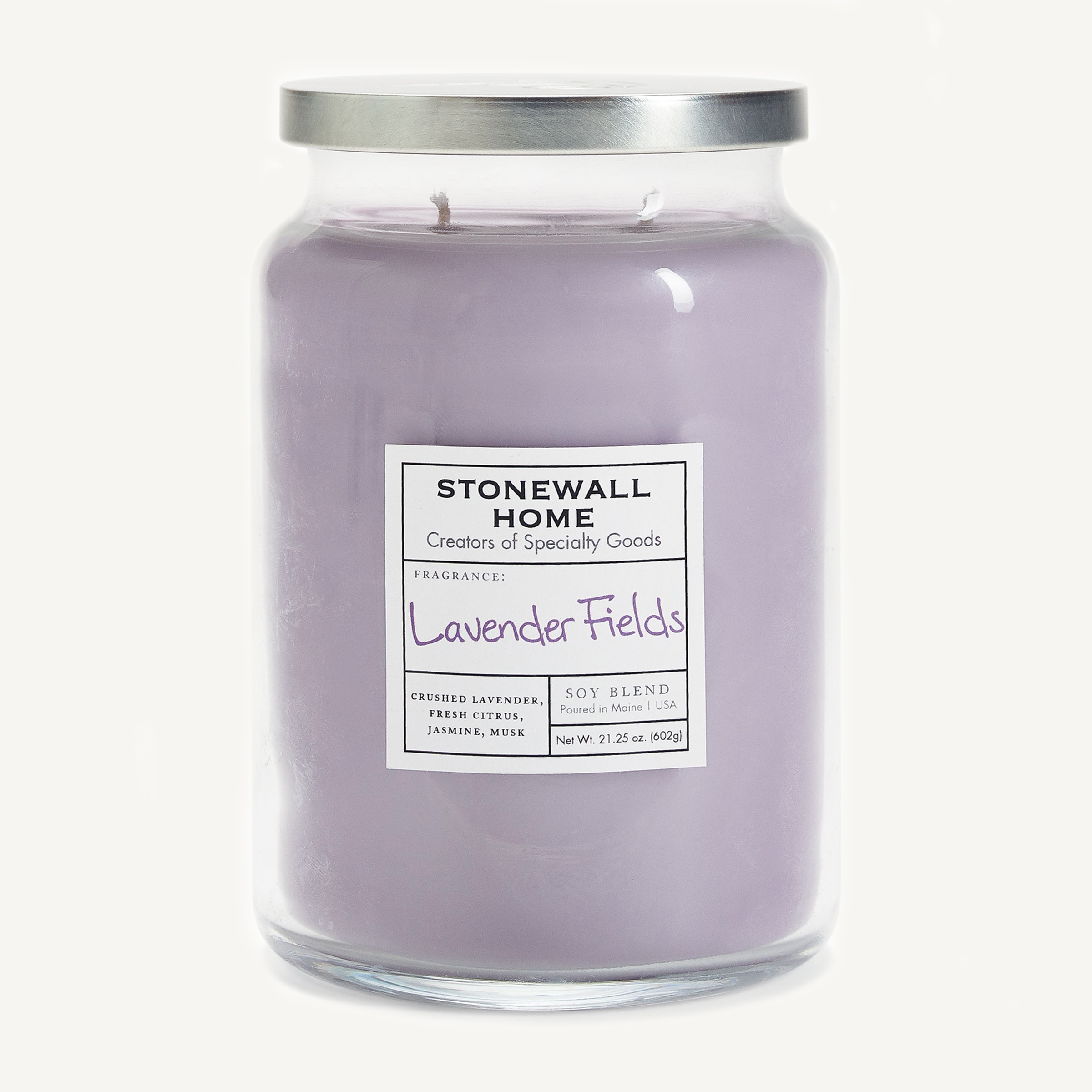 Lavender Fields 930g Apothecary Duftkerze Sojawachs