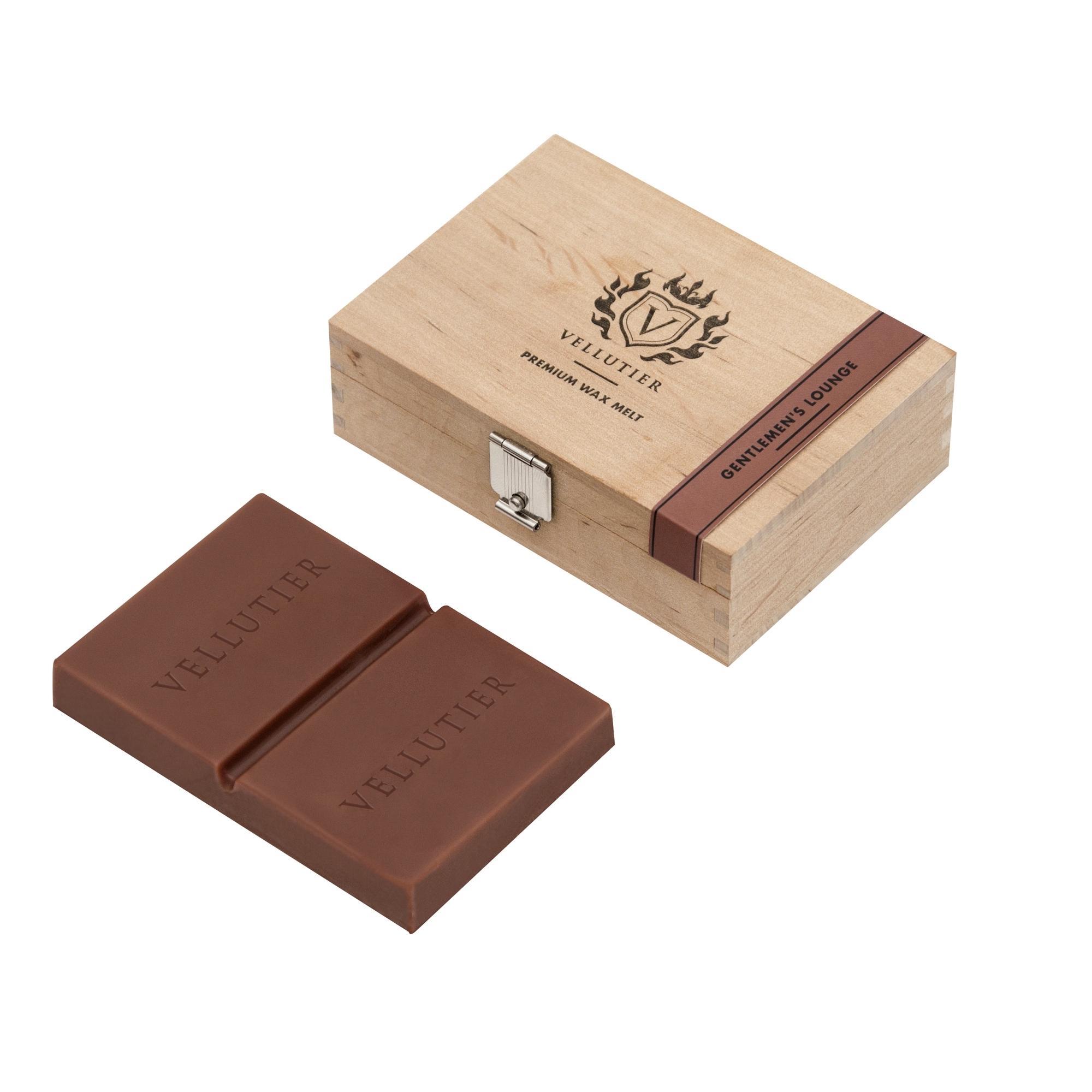 Gentlemen's Lounge Exklusiver Wax Melt 50g Holzbox