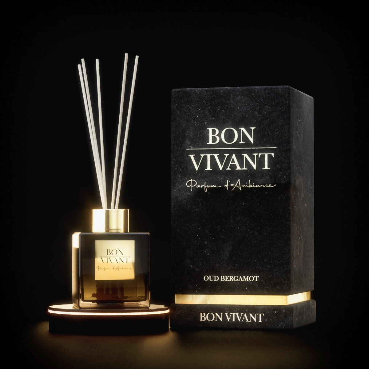 Oud Bergamot 120ml Diffuser Bon Vivant SUISSE