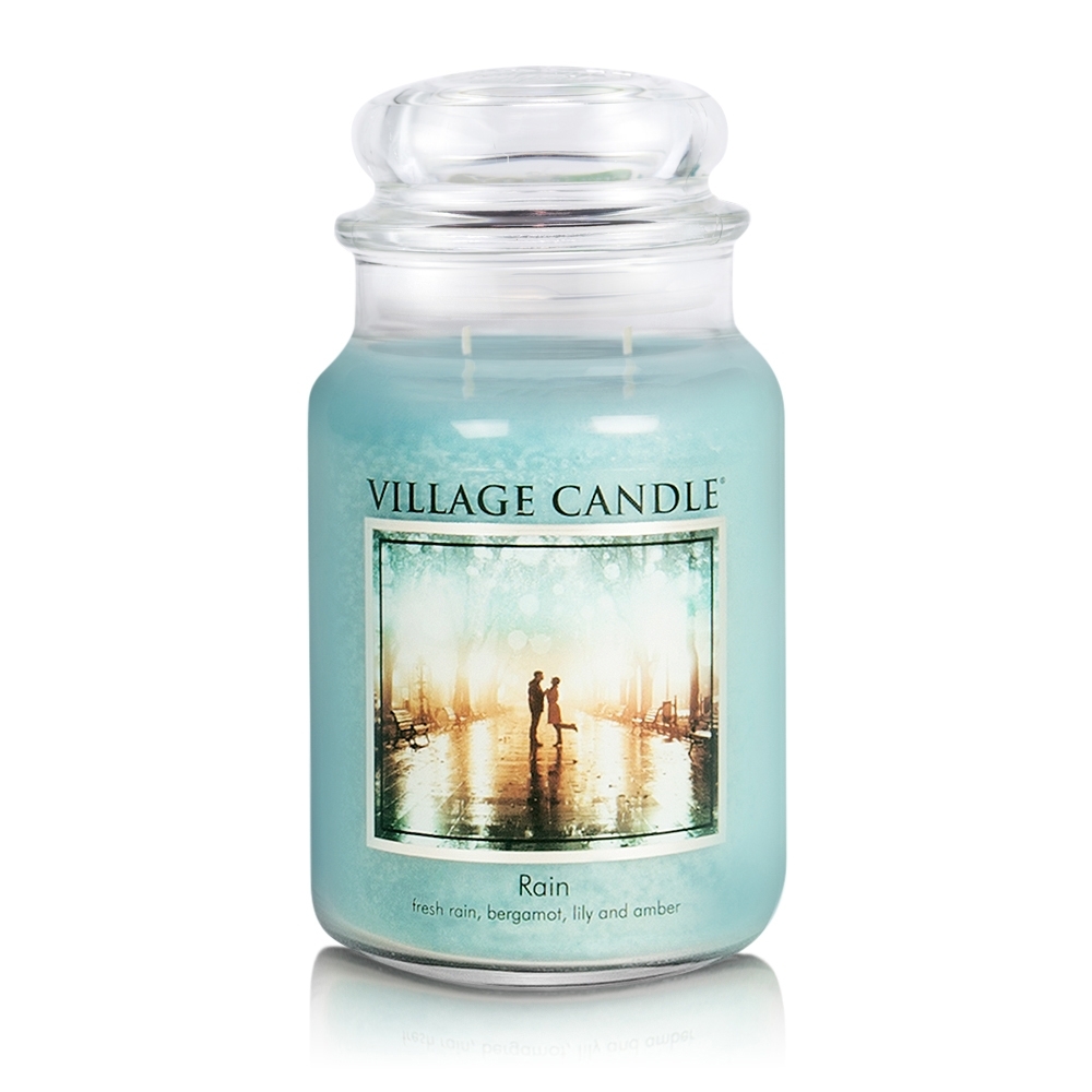 Rain 26 oz Glas (2-Docht) Village Candle