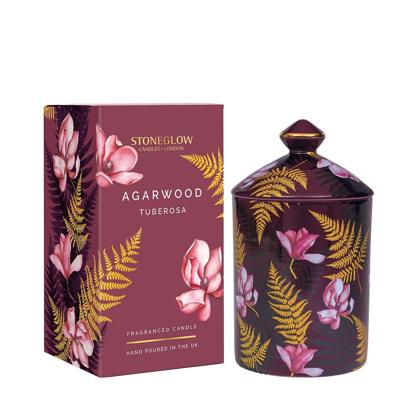 Urban Botanics - Agarwood & Tuberosa Tumbler 300g Stoneglow