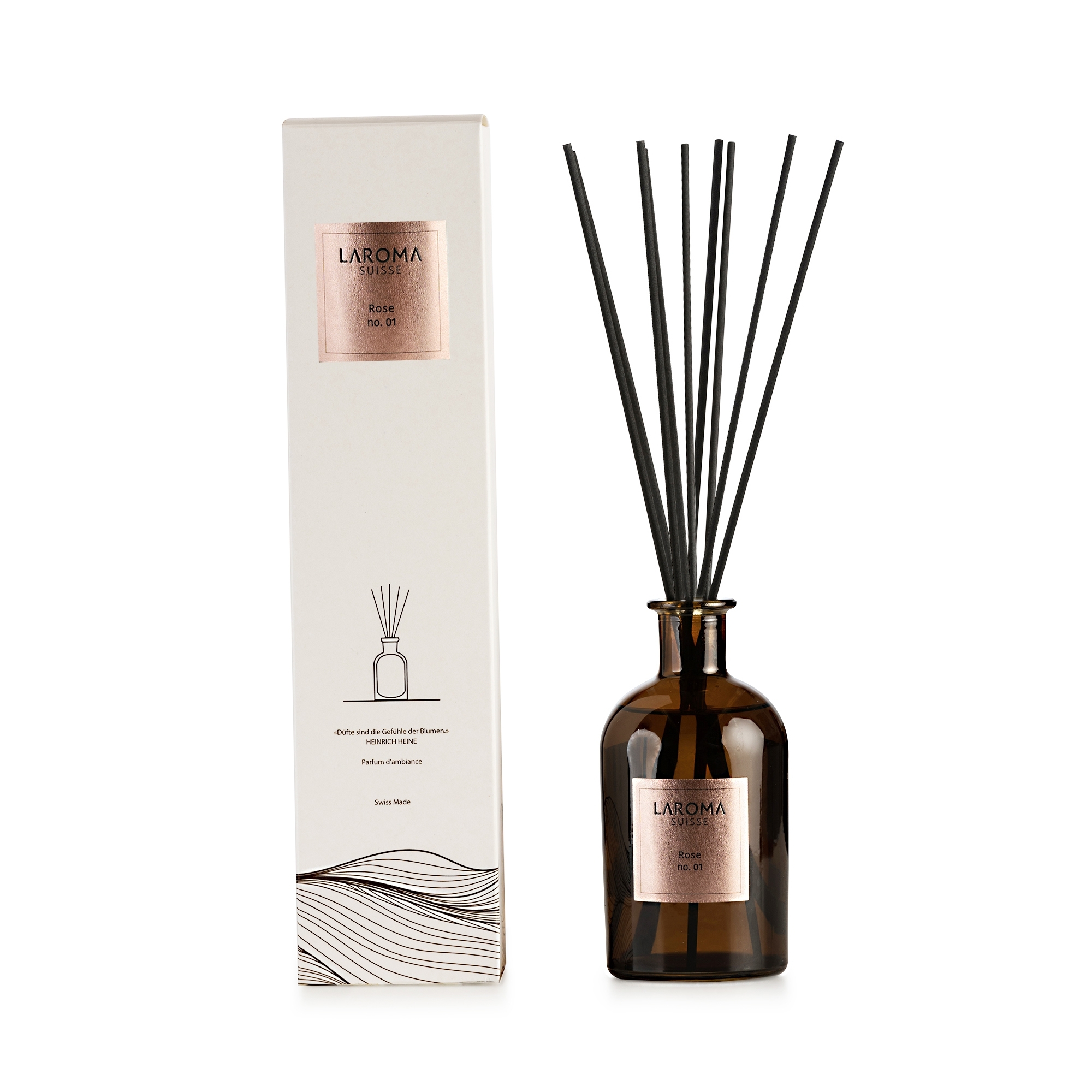 Rose Reed Diffuser 250ml Barrique Roségold